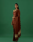 Karya Brown (Saree)
