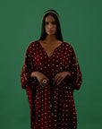 Indulekha Maroon (Kaftan)