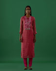 Gopika Red Mirror (Kurta)