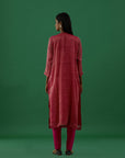 Gopika Red Mirror (Kurta)