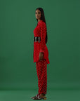 Apurva Red (Co Ords Set)
