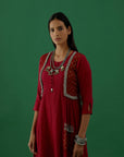 Anvika Red (Tunic)
