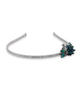 Floral With Kundan Studded Hairband