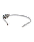 Floral With Kundan Studded Hairband