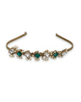 Self Design Kundan Studded Hairband