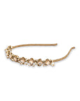Self Design Kundan Studded Hairband
