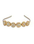 Self Design Kundan Studded Hairband