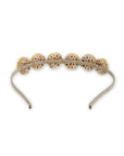Self Design Kundan Studded Hairband