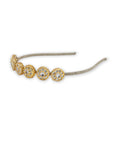 Self Design Kundan Studded Hairband