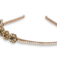Self Design Kundan Studded Hairband