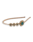 Self Design Kundan Studded Hairband