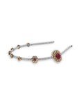 Self Design Kundan Studded Hairband
