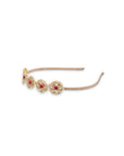 Self Design Kundan Studded Hairband