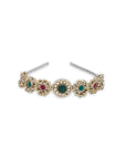 Self Design Kundan Studded Hairband