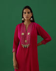 Ditya Hot Pink (Kurta Set)