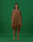 Brown Embellished (Tunic Set)