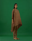 Brown Embellished (Tunic Set)
