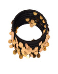 Nyara Bangle Black Gold