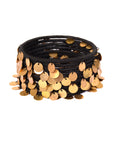 Nyara Bangle Black Gold