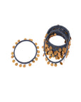 Nyara Bangle Dark Grey Gold