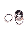 Nyara Bangle Black Silver