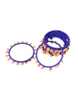 Nyara Bangle Blue Gold