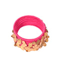 Nyara Bangle Pink Gold