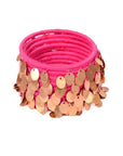 Nyara Bangle Pink Gold
