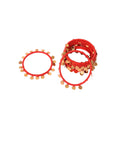 Nyara Bangle Red Gold