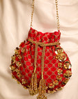 Nabhya Red (Potli)