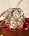 Silver Lotus (Potli)