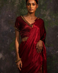 Karya Maroon (Saree)
