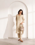 The Sand Beige Hemp Kurta & Pants Set