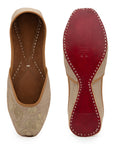 Mughal Bird Beige (Jutti)