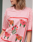 Cow Checked T-Shirt