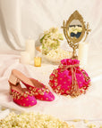 Nabhya Mule Heel & Nabhya Potli (Combo)