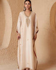 Mehrang Ivory Kaftan Kurta Set