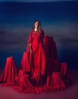 Malini Red (Bandhini)
