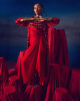 Malini Red (Bandhini)