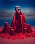 Malini Red (Bandhini)