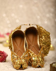 Jasmine Jutti & Bag Gold (Combo)