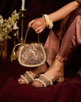 Adhika Slider Heel & Adhika Bag (Combo)
