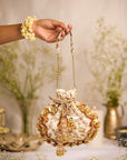 Nabhya Mule Heel & Nabhya Potli (Combo)