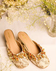 Nabhya Mule Heel & Nabhya Potli (Combo)
