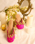 Nabhya Mule Heel & Nabhya Potli (Combo)