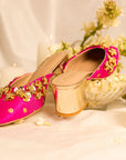 Nabhya Pink (Mule Heel)
