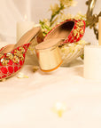 Nabhya Red (Mule Heel)