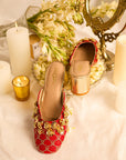 Nabhya Red (Mule Heel)