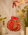 Nabhya Red (Potli)