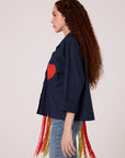 Rainbow Shirt - Navy Blue